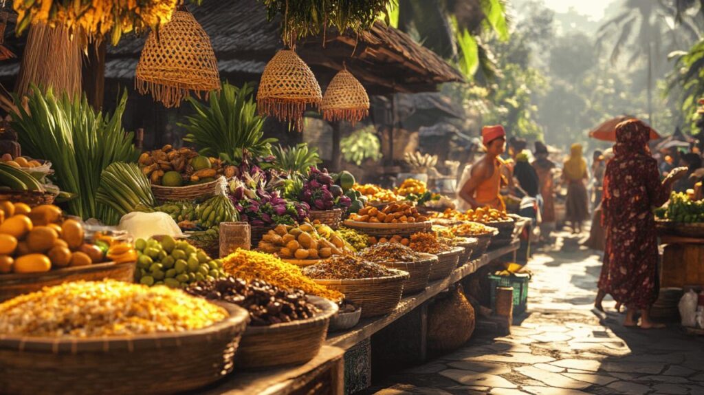 Heilige Speisen und Opfergaben: Nourriture a Bali : decouvrir la cuisine balinaise im kulturellen Kontext