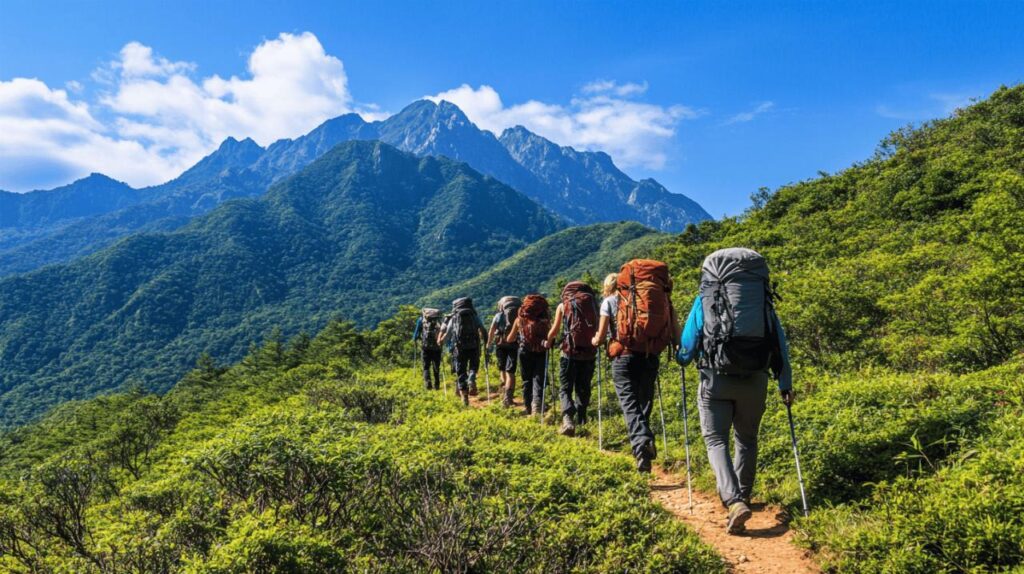 Muskelaufbau für Schultern und Beine: Die ultimative Preparation physique pour le trekking