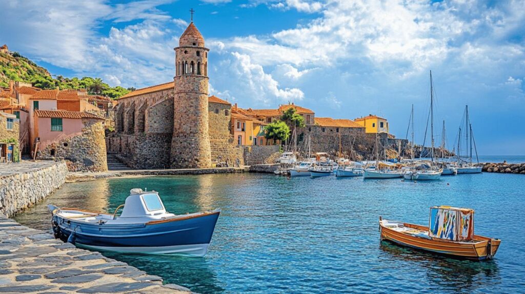 Die Bedeutung des Lichts in Collioure: Charme de Collioure: Peinture de Mediterranee und die Kunst der Schattenspiele